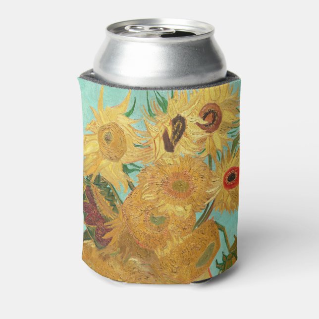 Sunflowers Vincent van Gogh   Can Cooler (Can Back)