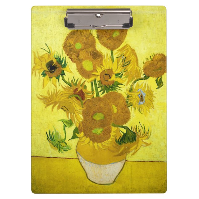 Sunflowers Vincent van Gogh     Clipboard (Front)