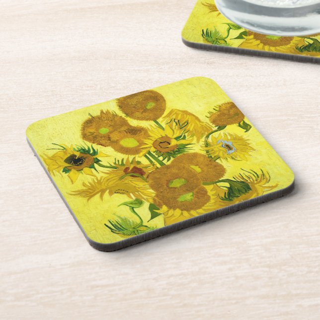 Sunflowers Vincent van Gogh    Coaster (Left Side)