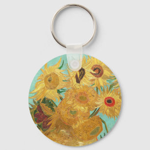 Sunflowers Vincent van Gogh    Key Ring