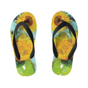 Sunflowers Vincent van Gogh   Kid's Thongs