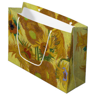 Sunflowers, Vincent van Gogh Large Gift Bag