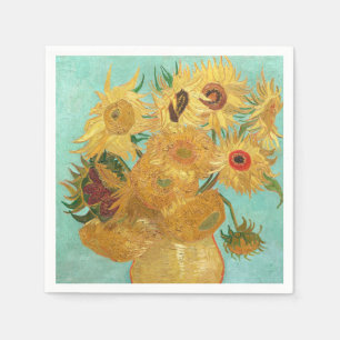 Sunflowers Vincent van Gogh     Napkin