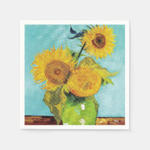 Sunflowers Vincent van Gogh  Napkin