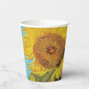 Sunflowers Vincent van Gogh Paper Cups