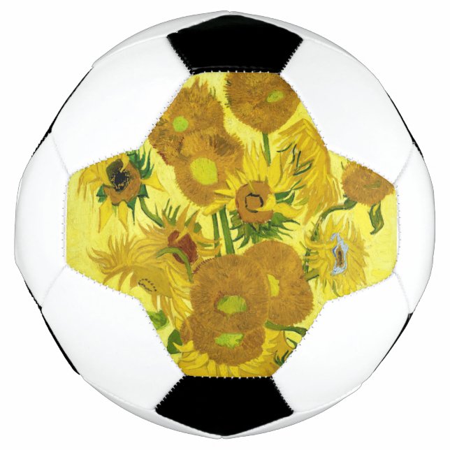 Sunflowers Vincent van Gogh    Soccer Ball (Front)