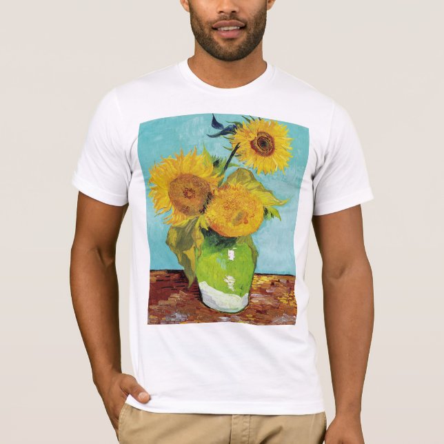 Sunflowers Vincent van Gogh   T-Shirt (Front)