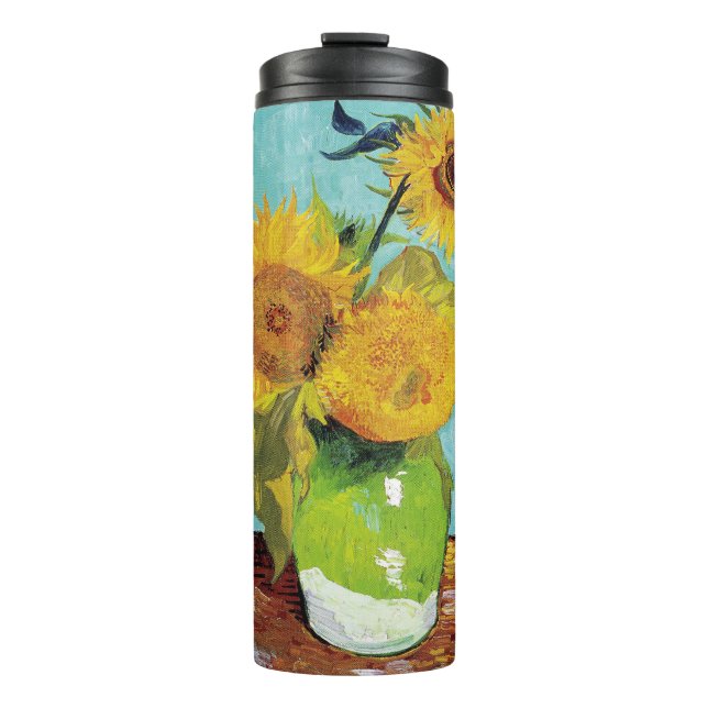 Sunflowers Vincent van Gogh    Thermal Tumbler (Front)