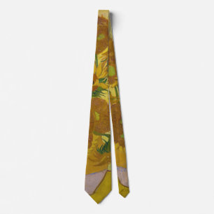 Sunflowers, Vincent van Gogh Tie