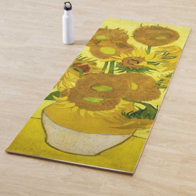 Sunflowers Vincent van Gogh      Yoga Mat (In Situ)