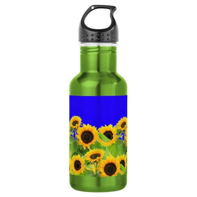 Sunflowers Water Bottle (Front)