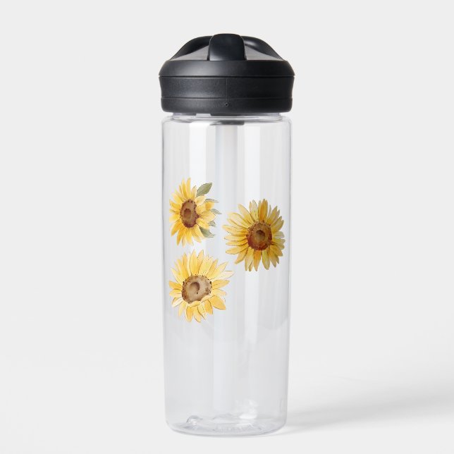 Sunflowers Water Bottle (Front)