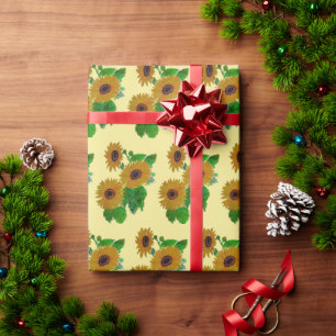 sunflowers Wrapping Paper