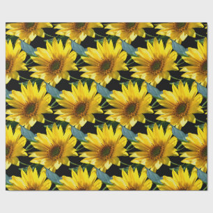 Sunflowers Wrapping Paper