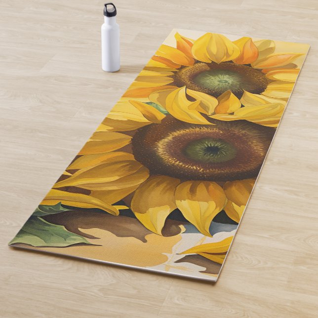 Sunflowers Yoga Mat (In Situ)