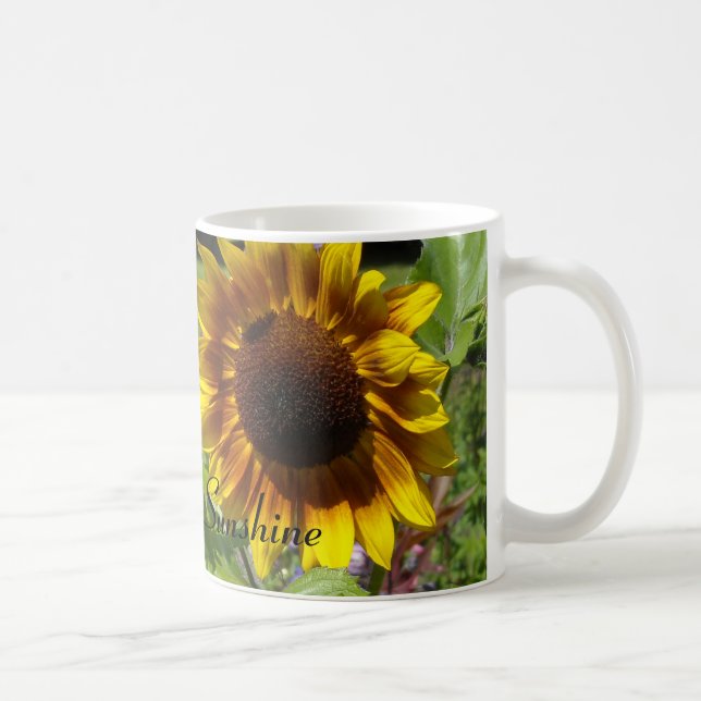 Sunflowers - You are my Sunshine Coffee Mug (Right)
