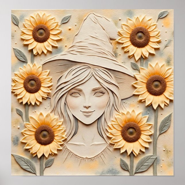 SunFlowerWitch  Poster (Front)