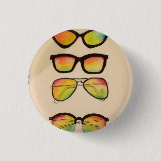 Sunglasses 3 Cm Round Badge