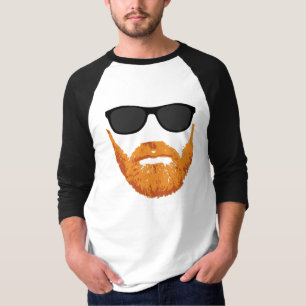 Sunglasses and Red Head Beard T-Shirt
