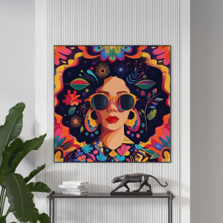 Sunglasses and Sass Poster