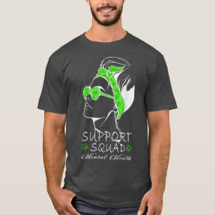 Sunglasses Bandanna Green Wear Aesthetics Mental H T-Shirt