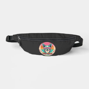 Sunglasses Chihuahua Vintage Sunset Bum Bags