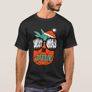 Sunglasses Christmas In July, Pineapple Summer Par T-Shirt