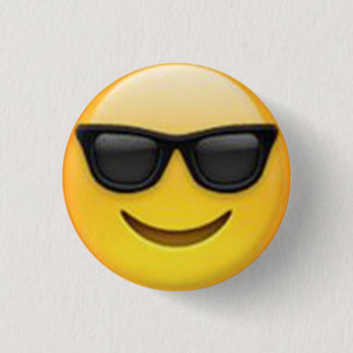 Sunglasses Emoji Button