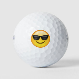 Sunglasses - Emoji Golf Balls