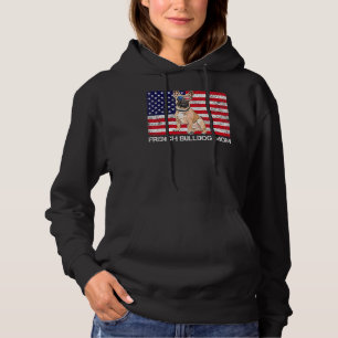 Sunglasses French Bulldog Mum Flag American Usa Do Hoodie