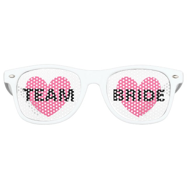 Sunglasses - Heart Fab Team Bride (Front)