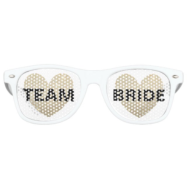 Sunglasses - Heart Fab Team Bride (Front)
