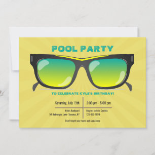 Sunglasses Invitation
