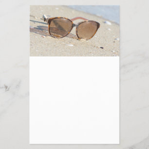 Sunglasses on the beach flyer