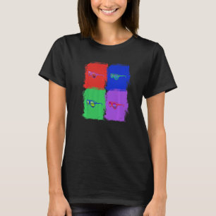 sunglasses sunglass Colourful Pop T-Shirt