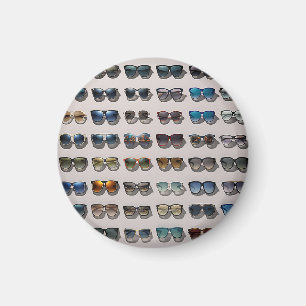 Sunglasses themed magnet gift