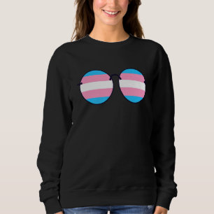 Sunglasses Transsexual Flag Trans Pride Lgbt Trans Sweatshirt