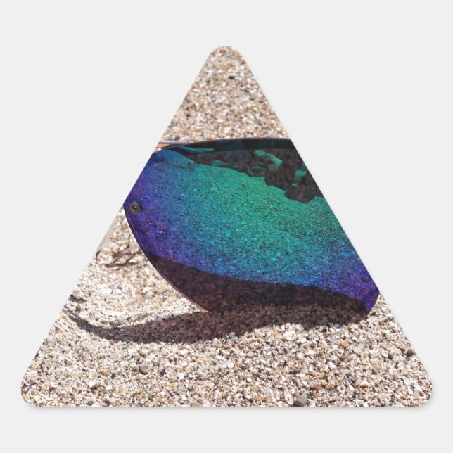 Sunglasses Triangle Sticker (Front)