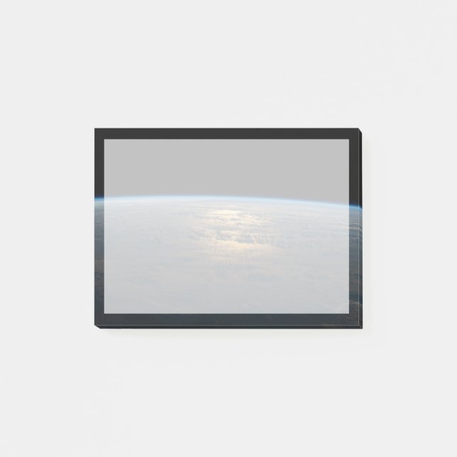 Sunglint Beams Off A Partly Cloudy South Pacific Post-it Notes (Front)