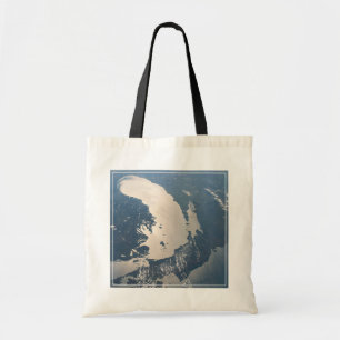 Sunglint Beams Off Lake Michigan Tote Bag