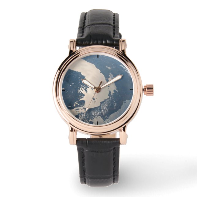 Sunglint Beams Off Lake Michigan Watch (Front)