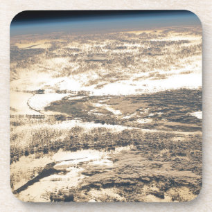 Sunglint Beams Off The Atlantic Ocean Coaster