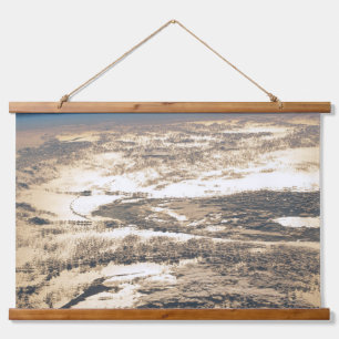 Sunglint Beams Off The Atlantic Ocean Hanging Tapestry