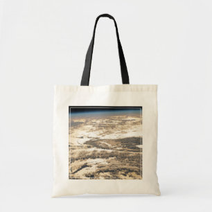 Sunglint Beams Off The Atlantic Ocean Tote Bag
