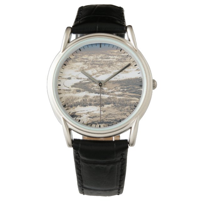 Sunglint Beams Off The Atlantic Ocean Watch (Front)