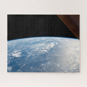 Sunglint Beams Off The Waters Of The Pacific Ocean Jigsaw Puzzle
