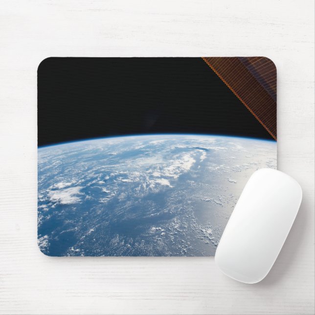 Sunglint Beams Off The Waters Of The Pacific Ocean Mouse Pad (With Mouse)