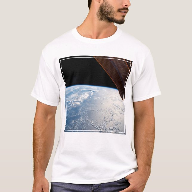Sunglint Beams Off The Waters Of The Pacific Ocean T-Shirt (Front)