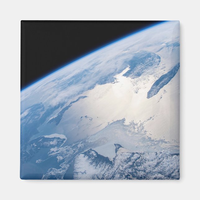 Sunglint Off The Gulf Of St. Lawrence In Canada. Magnet (Front)