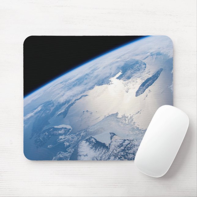 Sunglint Off The Gulf Of St. Lawrence In Canada. Mouse Pad (With Mouse)